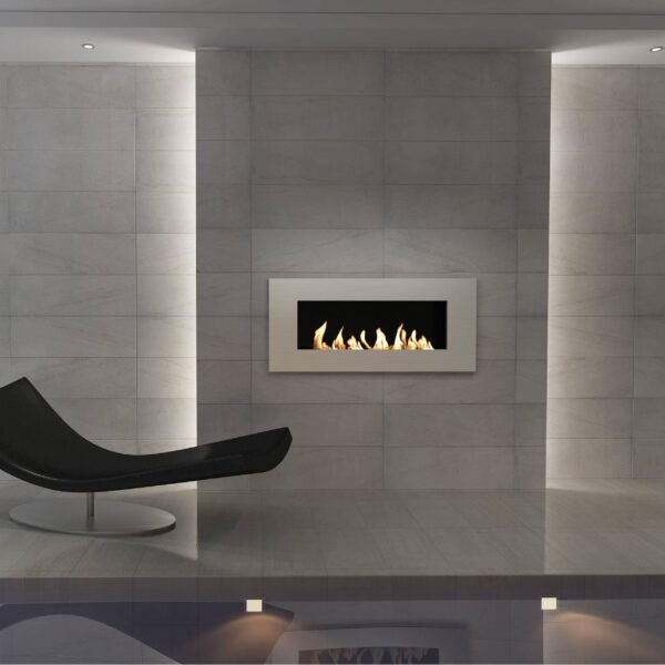 GlammFire Apollo EVOPlus Automatic Wall Mounted Ethanol Fireplace 57" - 图片 2
