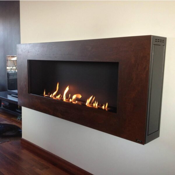 GlammFire Apollo EVOPlus Automatic Wall Mounted Ethanol Fireplace 57" - 图片 5