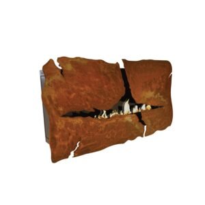 Glammfire Apollo IV EVOPlus Automatic Wall Mounted Ethanol Fireplace 64"