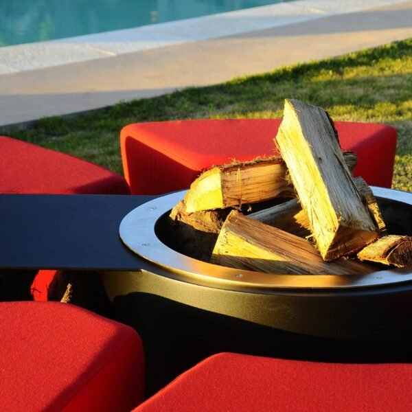 GlammFire Circus Outdoor Fire Pit with Benches - 15 inches - 图片 8