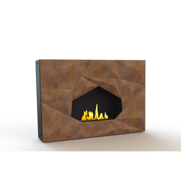 GlammFire Crystal EVOPlus Automatic Wall Mounted Ethanol Fireplace 43" - 图片 12