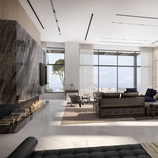 Glammfire Fire Line EVOPlus Automatic Ethanol Fireplace Insert With Remote Control 30" - 108" - 图片 8