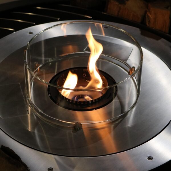 Glammfire Fire Round EVOPlus Automatic Ethanol Fireplace Insert - 图片 4