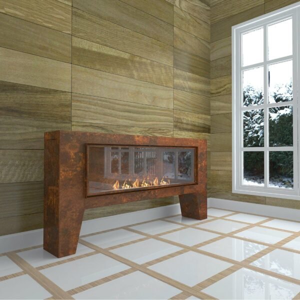 GlammFire Fogly EVOPlus Automatic Free-Standing Ethanol Fireplace 59" - 图片 3
