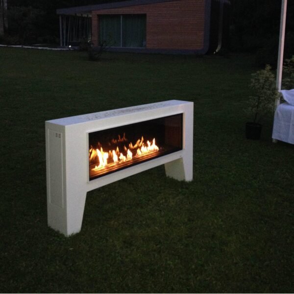 GlammFire Fogly EVOPlus Automatic Free-Standing Ethanol Fireplace 59" - 图片 7