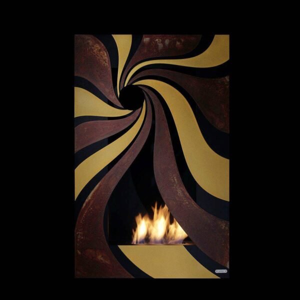 GlammFire Hypnosz EVOPlus Automatic Wall Mounted Ethanol Fireplace 28" - 图片 3