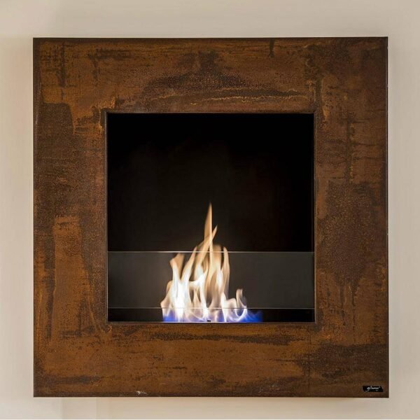 GlammFire Lotus EVOPlus Automatic Wall Mounted Ethanol Fireplace 32" - 图片 4