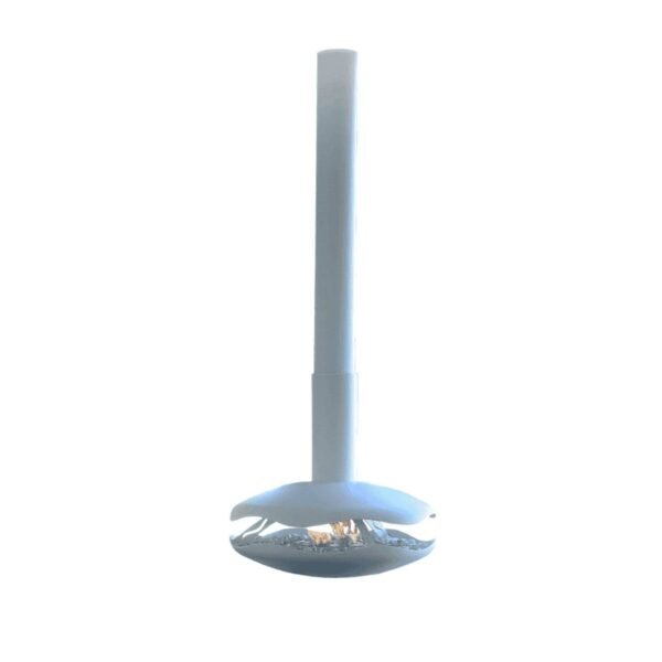 GlammFire Perola Ceiling Hanging Ethanol Fireplace -87 inch - 图片 2