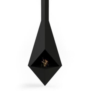 GlammFire Pythagoras Ceiling Ethanol Fireplace - 41 inches