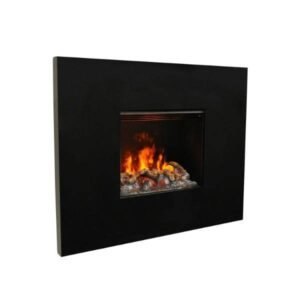 GlammFire Senses 3D Recessed Ethanol Fireplace with Remote Control-35 inch