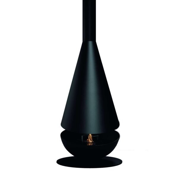 GlammFire Thales Hanging Ethanol Fireplace - 98 inches